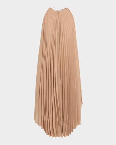 Philosophy di Lorenzo Serafini Pleated Halter Midi Dress