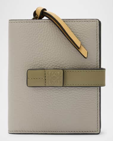 Loewe Anagram Compact Wallet in Soft Grained Leather