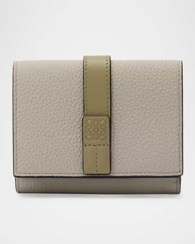 Loewe Trifold Wallet in Soft Grained Leather