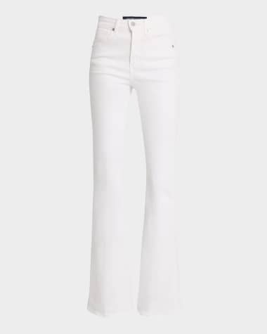 Veronica Beard Beverly High-Rise Skinny Flare Jeans