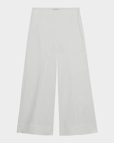 SIMKHAI Kallin Cropped Wide-Leg Pants