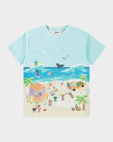 Molo Boy's Riley Graphic T-Shirt, Size 8
