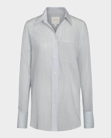 TWP Big Joe Striped Button-Front Shirt