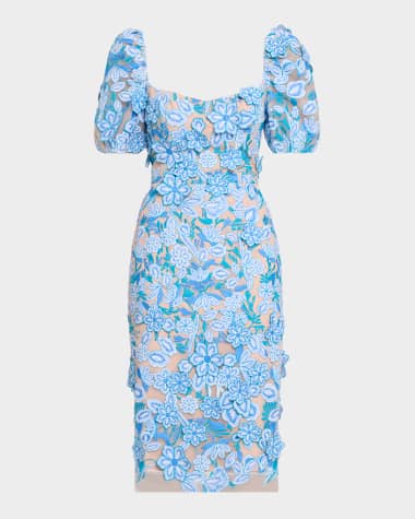 sachin and babi light blue dress Cocktail Dresses Neiman Marcus for Sale up to 90% Off: Poshmark main image 0