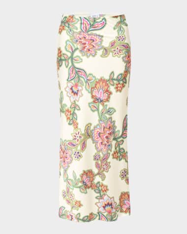 MISA Los Angeles Fay Midi Skirt