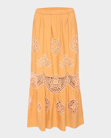 MISA Los Angeles Ayana Midi Skirt