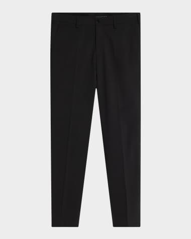 Bugatchi Men's Regular-Fit Stretch Wool Pants