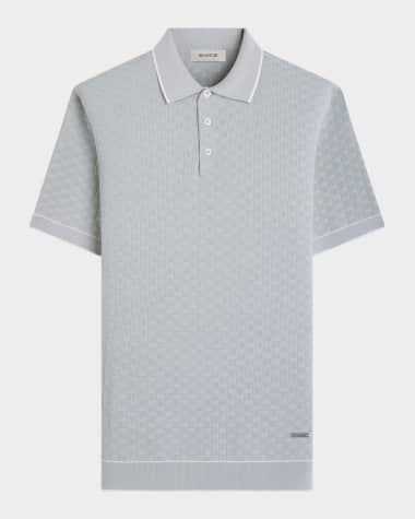 Bugatchi Men's Short-Sleeve Polo Shirt