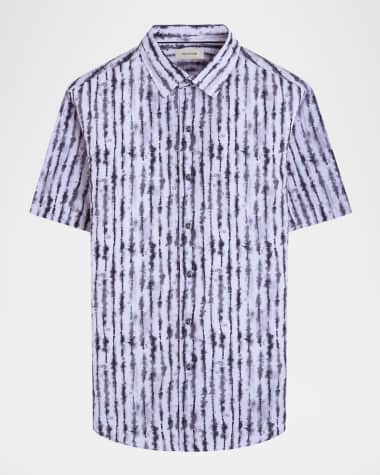 Bugatchi Men's Orson Seersucker Sport Shirt