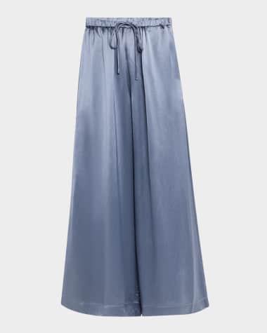 By Malene Birger Clorella Pleated Wide-Leg Trousers