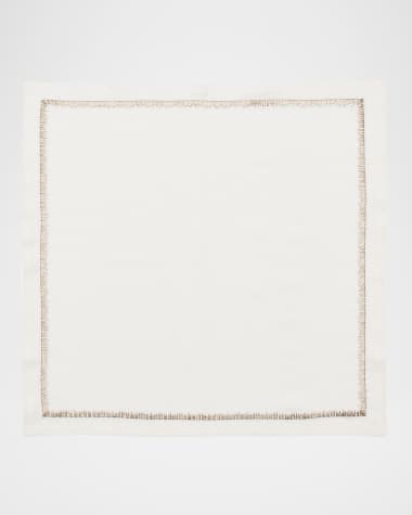Kim Seybert Filament Embroidered Linen Napkin