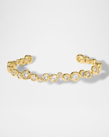 Alexis Bittar Asterales Gold CZ Skinny Cuff
