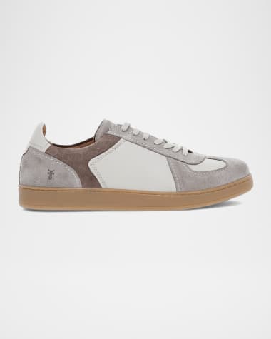 Frye Men's Cooper Suede and Leather Trainer Sneakers