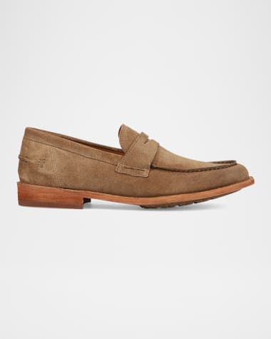 Frye Men's Tyler Flex Suede Penny Loafers