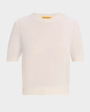Guest in Residence Cashmere Sweater Tee