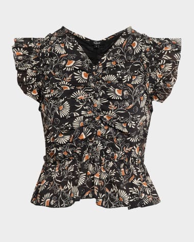 Rails Cali Gathered Blouse