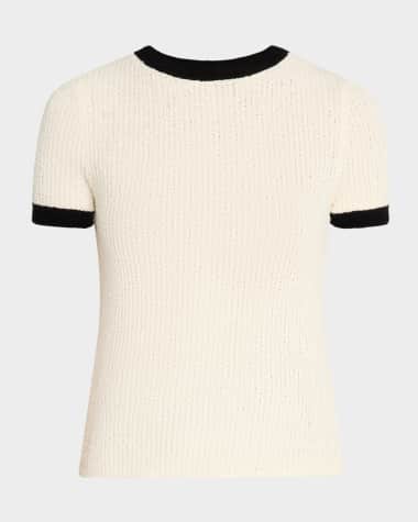 Rails Meredith Knit Short-Sleeve Top