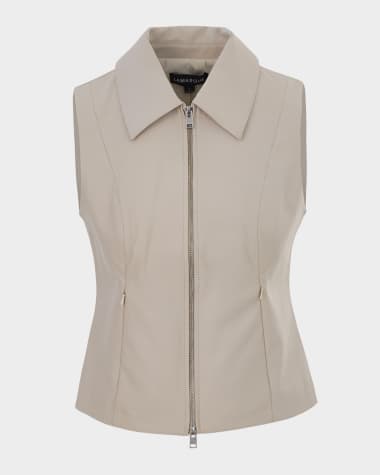 LaMarque Charlie Fitted Leather Vest