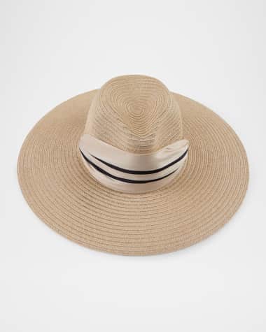 Eugenia Kim Cassidy Fedora With Organza Scarf