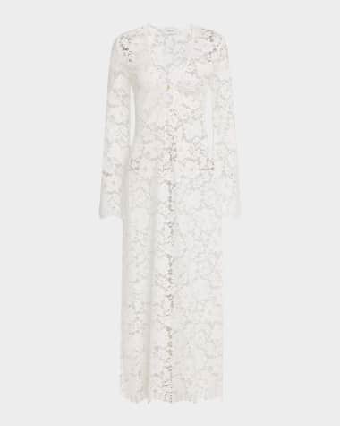 Sans Faff Lido Long-Sleeve Lace Dress