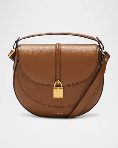 DeMellier The Siena Saddle Leather Crossbody Bag