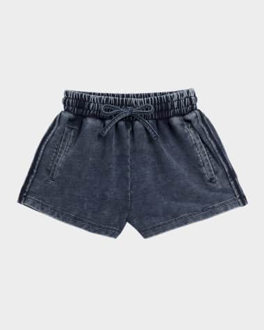 Splendid Girl's Shades Of Blue Shorts, Size 2-14