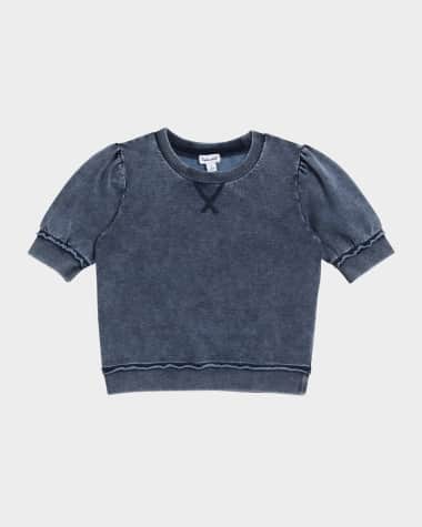 Splendid Girl's Shades Of Blue Top, Size 8-14
