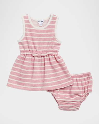 Splendid Girl's Boardwalk Striped Dress, Size 3M-24M