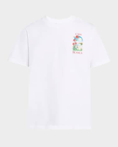 CASABLANCA Men's LA Days Printed T-Shirt