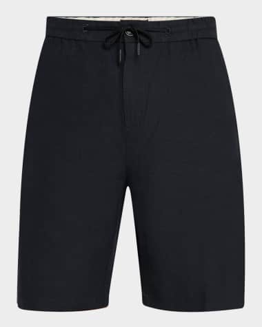 Scotch & Soda Men's Cotton-Linen Twill Bermuda Shorts