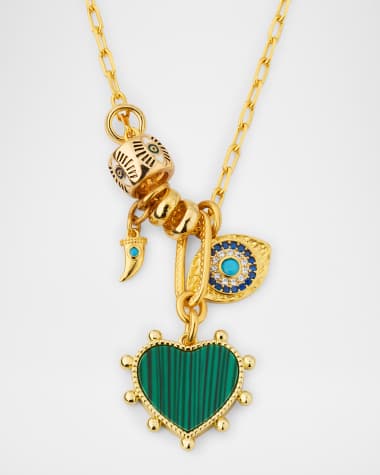 Elizabeth Cole Mathilda Charm Necklace