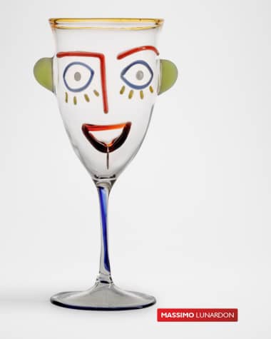 Massimo Lunardon Piercing Wine Glass, 11 oz.