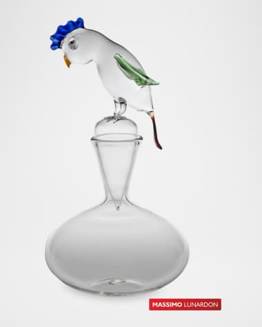 Massimo Lunardon Cork Ara Decanter, 34 oz.