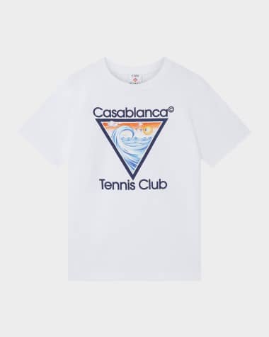 CASABLANCA Men's Tennis Club T-Shirt
