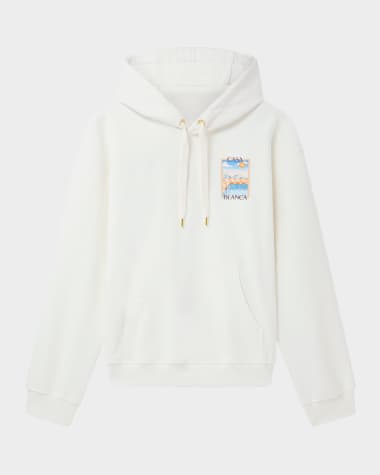 CASABLANCA Men's Surreal Pool-Print Hoodie