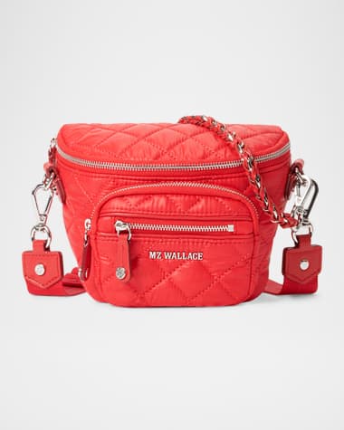 MZ WALLACE Crosby Micro Sling Quilted Crossbody Bag