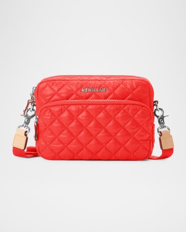 MZ WALLACE Metro Small Quilted Camera Crossbody Bag