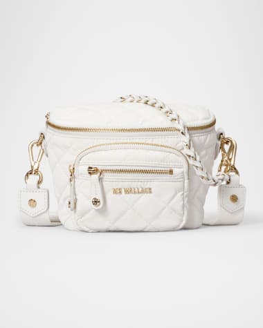 MZ WALLACE Crosby Micro Quilted Sling Crossbody Bag
