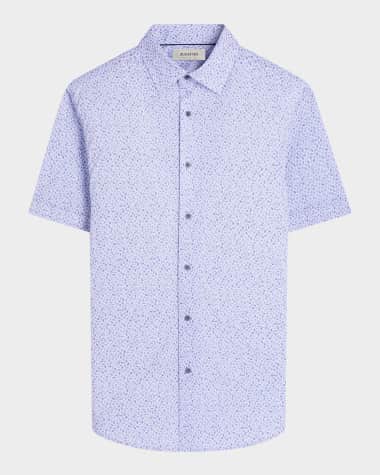 Bugatchi Men's OoohCotton Miles Sport Shirt