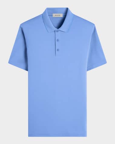 Bugatchi Men's Ottoman Short-Sleeve Polo Shirt