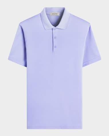 Bugatchi Men's Ottoman Short-Sleeve Polo Shirt