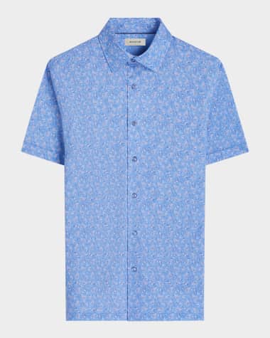 Bugatchi Men's OoohCotton Milo Sport Shirt