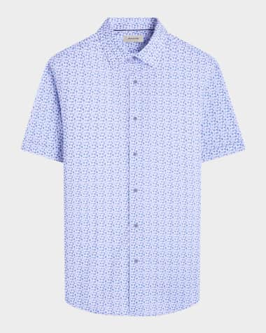 Bugatchi Men's OoohCotton Miles Sport Shirt