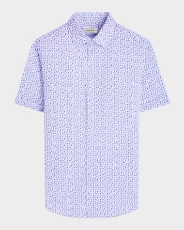Bugatchi Men's OoohCotton Miles Sport Shirt