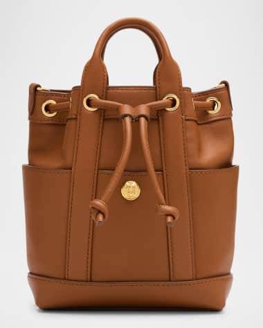 Veronica Beard Goody Mini Leather Crossbody Bag
