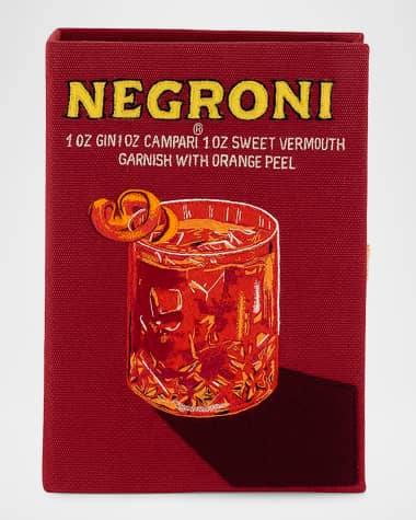 Olympia Le-Tan Negroni Book Clutch Bag