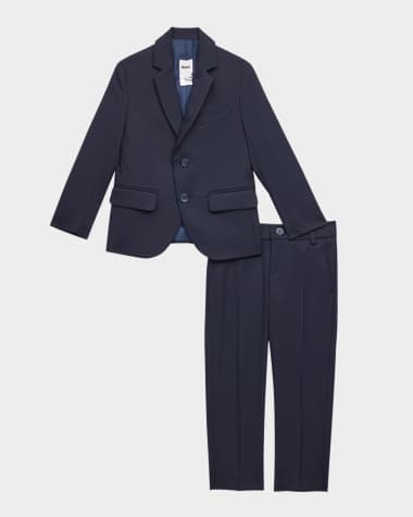 BOSS Kid's Formal Two-Piece Suit, Size 4-5