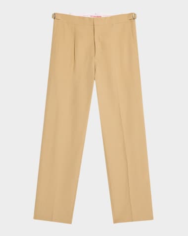 Orlebar Brown Men's Carsyn Straight Linen Pants