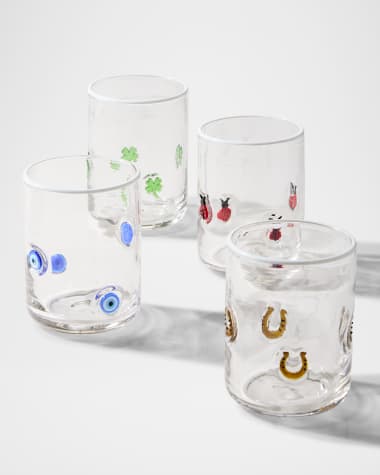 Neiman Marcus Lucky Charms 20 oz. Tumblers, Set of 4