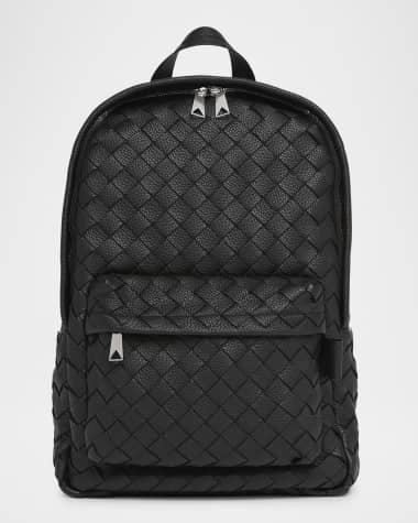 Bottega Veneta Men's Intrecciato 20 Leather Backpack